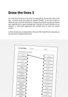 Aperçu - Cartes d'exercices - Ice Cream Shop / Glacier: Draw the lines 3 (Fiche d'exercices d'anglais) - Page 1