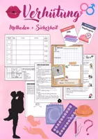 Vorschau - Arbeitsblätter - Verhütung - Methoden und Sicherheit (Sexualkunde) - Deckblatt