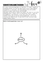 Vorschau - Arbeitsblätter - Verhütung - Methoden und Sicherheit (Sexualkunde) - Seite 1