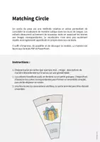 Aperçu - Cartes / Images - Party / Fête: Matching Circle (Puzzle circulaire pour le cours d'anglais) - Page 1