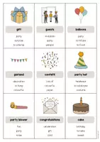 Aperçu - Jeux - Party / Fête: Don’t say it! (Jeu pour le cours d'anglais) - Page 2