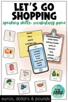 Vorschau - Spiele - Let's go shopping SPEAKING GAME - Deckblatt