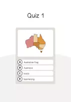 Aperçu - Jeux - Australia / Australie: Vocabulary Quiz (Jeu de questions pour le cours d'anglais) - Page 3