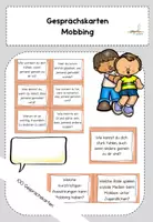 Aperçu - Cartes / Images - Gesprächskarten Mobbing - Cartes de discussion Harcèlement allemand - Page de couverture