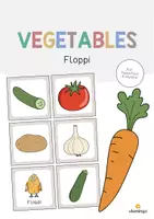 Aperçu - Jeux - Vegetables / Légumes: Floppi (Jeu pour le cours d'anglais) - Page de couverture