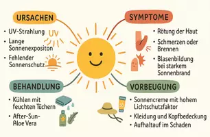 Vorschau - Arbeitsblätter - Lernposter + Arbeitsblatt "Sonnenbrand" + Onlineübung & MP3 + Mindmap + Infografik - Seite 3