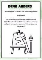 Vorschau - Arbeitsblätter - Denk anders - Weihnachten - Deckblatt