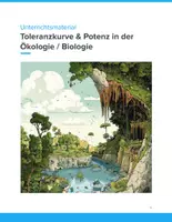 Vorschau - Unterrichtsreihen - Toleranzkurve & ökologische Potenz – Biologie-Unterrichtseinheit für SEK I - Deckblatt
