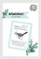 Vorschau - Arbeitsblätter - Arbeitsblatt Die kleine Meise - Deckblatt