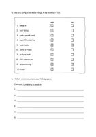 Vorschau - Arbeitsblätter - Plans for the holidays - Going to future: Grammar (English) - Seite 3