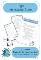 Vorschau - Stundenentwürfe - Engel in der heutigen Zeit - Stundenentwurf + Material - Deckblatt
