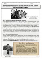 Vorschau - Arbeitsblätter - AB3 Das Deutsche Kaiserreich als Kolonialmacht in Afrika Herero - Seite 2