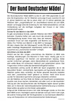 Vorschau - Arbeitsblätter - Der Bund Deutscher Mädel - Seite 1