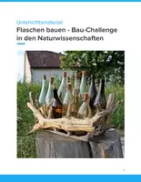 Vorschau - Unterrichtsreihen - Flaschenbau-Challenge – Naturwissenschaftliches Projekt für SEK I - Deckblatt