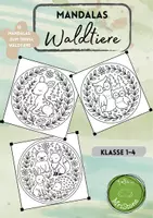 Vorschau - Mal- und Bastelvorlagen - Mandalas Waldtiere - Deckblatt