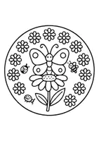 Vorschau - Mal- und Bastelvorlagen - Mandalas Im Garten - Seite 3