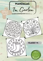 Vorschau - Mal- und Bastelvorlagen - Mandalas Im Garten - Deckblatt