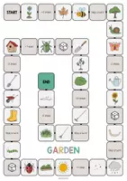 Aperçu - Jeux - Garden / Jardin: Vocabulary Game (Jeu pour le cours d'anglais) - Page 2