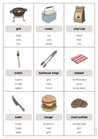 Aperçu - Jeux - Barbecue & Picnic / Barbecue et pique-nique: Don’t say it! (Jeu pour le cours d'anglais) - Page 2