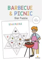 Aperçu - Jeux - Barbecue & Picnic / Barbecue et pique-nique: Star Puzzle (Jeu pour le cours d'anglais) - Page de couverture