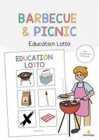 Aperçu - Jeux - Barbecue & Picnic / Barbecue et pique-nique: Education Lotto (Jeu pour le cours d'anglais) - Page de couverture