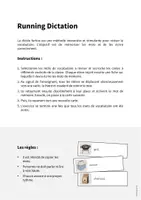 Aperçu - Jeux - Barbecue & Picnic / Barbecue et pique-nique: Running Dictation (Dictée en mouvement pour le cours d'anglais) - Page 1