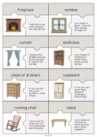 Aperçu - Jeux - Living Room / Salon: Puzzle (Puzzle pour le cours d'anglais) - Page 3