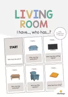Aperçu - Matériel pour travaux manuels / dessin - LIVING ROOM: Pack XXL de ressources pour les cours d’anglais (Salon) - Page 1