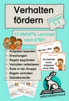 Vorschau - Fördermaterial/Inklusion - Verhalten fördern (Klasse 1-3) - SMARTe Lernziele nach ETEP - Deckblatt