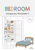 Aperçu - Jeux - BEDROOM: Pack XXL de ressources pour les cours d’anglais (Chambre) - Page 1