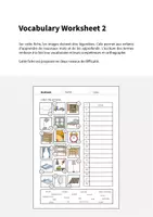 Aperçu - Jeux - BEDROOM: Pack XXL de ressources pour les cours d’anglais (Chambre) - Page 2