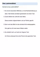 Vorschau - Arbeitsblätter - KOSTENLOS Lawinendiktat – Rechtschreibung spielend trainieren - Seite 2