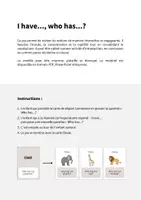 Aperçu - Jeux - ZOO ANIMALS: Pack XXL de ressources pour les cours d’anglais (Animaux du zoo) - Page 2