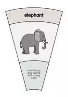 Aperçu - Cartes / Images - Zoo Animals / Animaux du zoo: Matching Circle (Puzzle circulaire pour le cours d'anglais) - Page 3