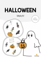 Aperçu - Jeux - Halloween: Match! (Jeu pour le cours d'anglais) - Page de couverture