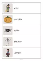 Aperçu - Jeux - Halloween: Running Dictation (Dictée en mouvement pour le cours d'anglais) - Page 2