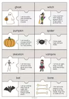 Aperçu - Jeux - Halloween: Puzzle (Puzzle pour le cours d'anglais) - Page 2