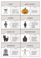 Aperçu - Jeux - Halloween: Puzzle (Puzzle pour le cours d'anglais) - Page 3