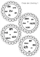 Vorschau - Spiele - Lesespiel "Finde den Zwilling" - Seite 2