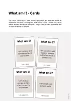 Aperçu - Jeux - Halloween: What am I? - Cards (Jeu pour le cours d'anglais) - Page 1