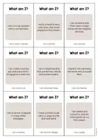 Aperçu - Jeux - Halloween: What am I? - Cards (Jeu pour le cours d'anglais) - Page 3