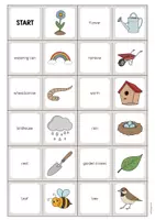 Aperçu - Jeux - Spring / Printemps: Domino (Jeu pour le cours d'anglais) - Page 2