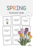 Aperçu - Cartes / Images - Spring / Printemps: Smalltalk Cards (Cartes de conversation) - Page de couverture