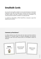 Aperçu - Cartes / Images - Spring / Printemps: Smalltalk Cards (Cartes de conversation) - Page 1