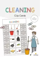 Aperçu - Cartes / Images - Cleaning / Nettoyage: Clip Cards (Cartes à pince pour le cours d'anglais) - Page de couverture