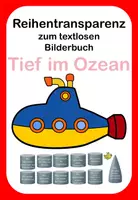 Vorschau - Stundenentwürfe - Tief im Ozean Paket Wortspeicher, Reihentransparenz, Unterrichtsentwurf - Seite 1