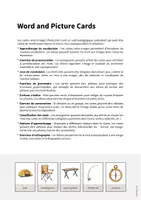 Aperçu - Affichage - Camping: Word and Picture Cards (Cartes avec images pour le cours d'anglais) - Page 1