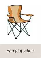 Aperçu - Affichage - Camping: Word and Picture Cards (Cartes avec images pour le cours d'anglais) - Page 3