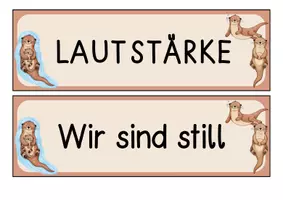 Vorschau - Poster - Lautstärkeregler - Otterklasse - Seite 1