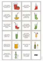 Aperçu - Jeux - Drinks / Boissons: Reading Domino (Jeu pour le cours d'anglais) - Page 3